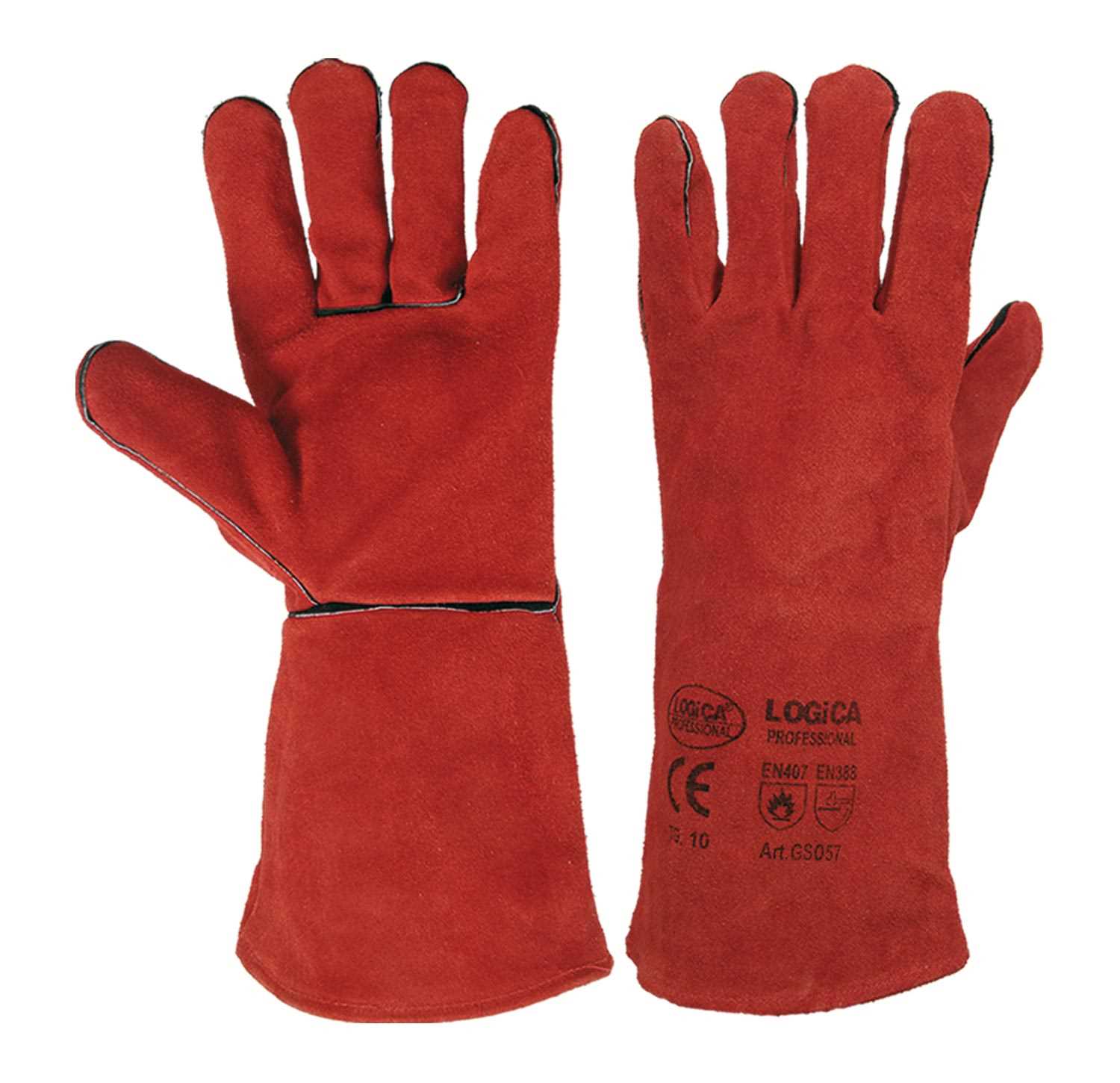 GS057-10 GUANTI ANTICALORE E SALDATURA CROSTA